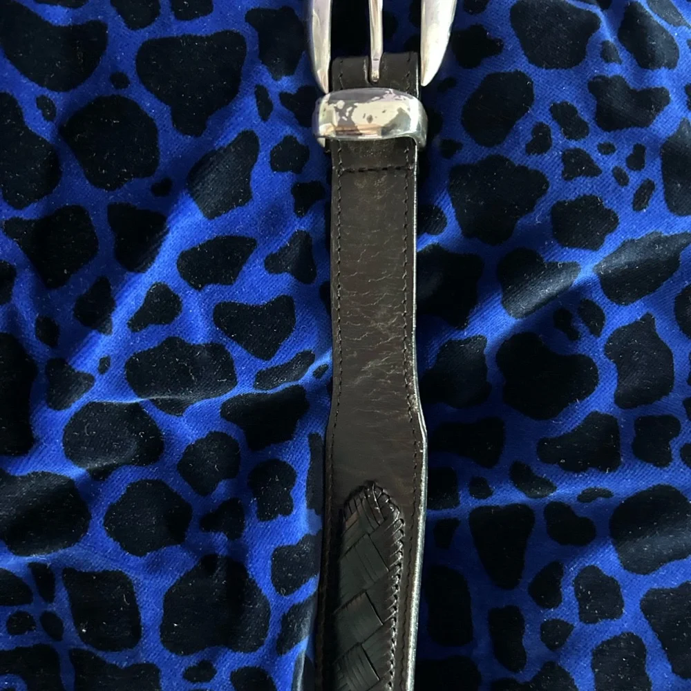 Sentry Black Leather Golf Belt 1996
